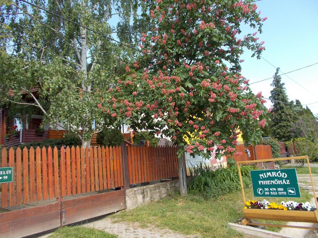 Nimrod Pihenohaz Hotel Egerszalok Bagian luar foto